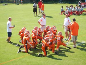 young footballers